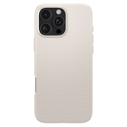 Custodia per Apple iPhone 16 Pro, Spigen, Liquid Air, Beige ACS08120