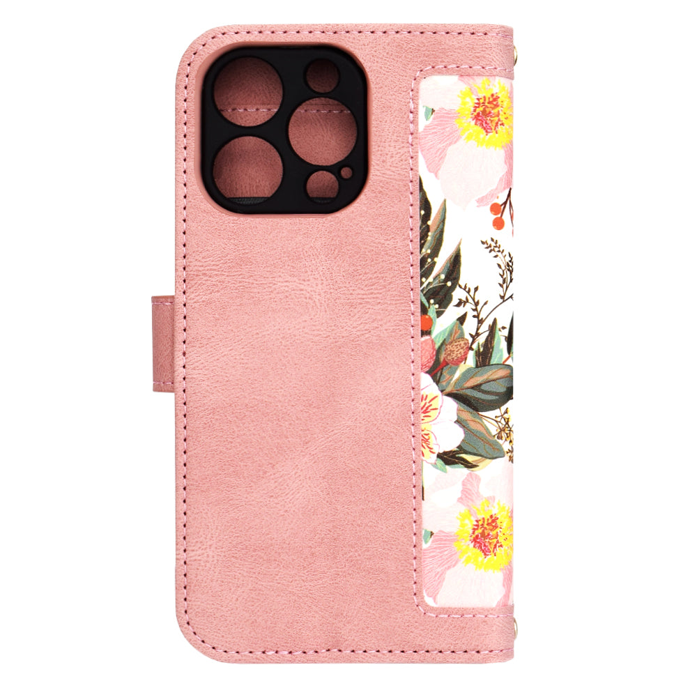 Custodia per Apple iPhone 16 Pro, Techsuit, FlipCraft, Rosa