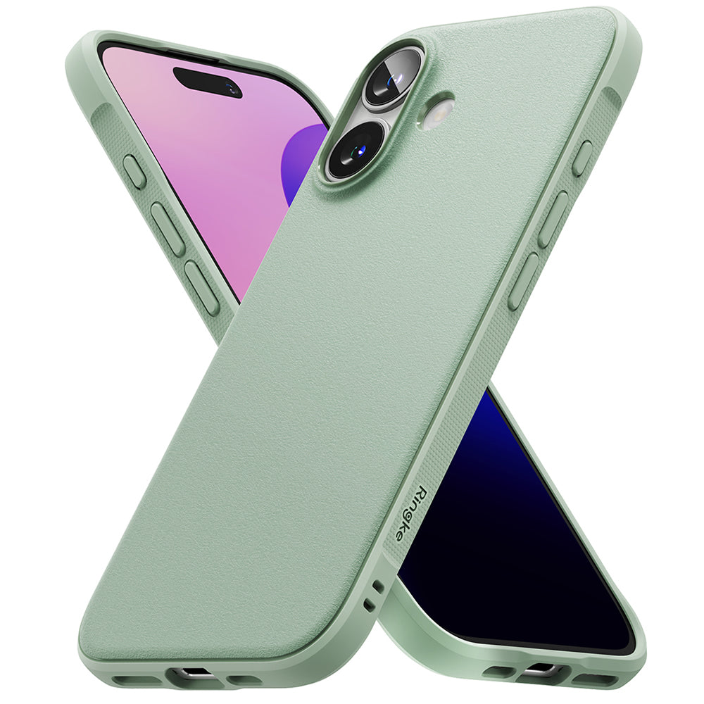 Custodia per Apple iPhone 16, Ringke, Onyx, Verde Chiaro