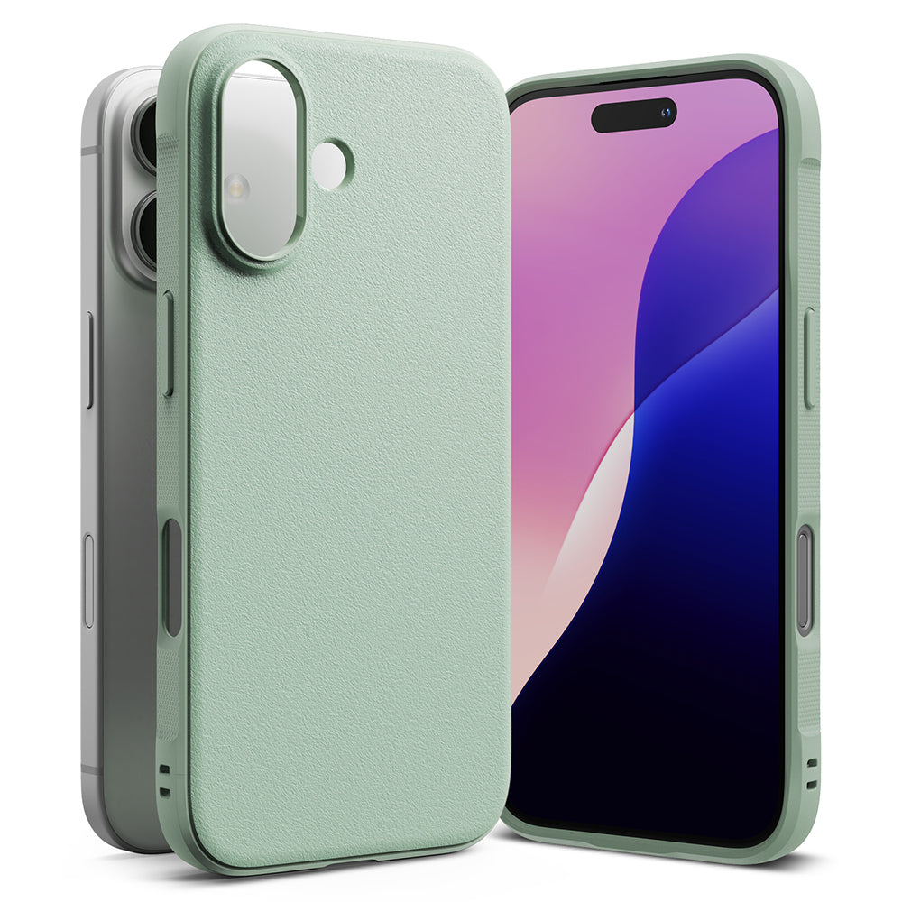 Custodia per Apple iPhone 16, Ringke, Onyx, Verde Chiaro
