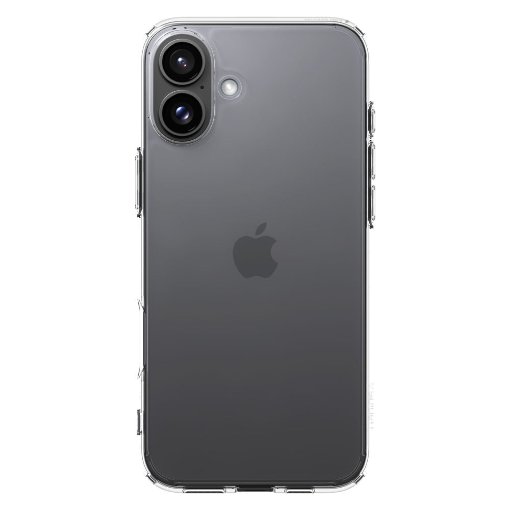 Custodia per Apple iPhone 16, Spigen, Ultra Hybrid, Trasparente