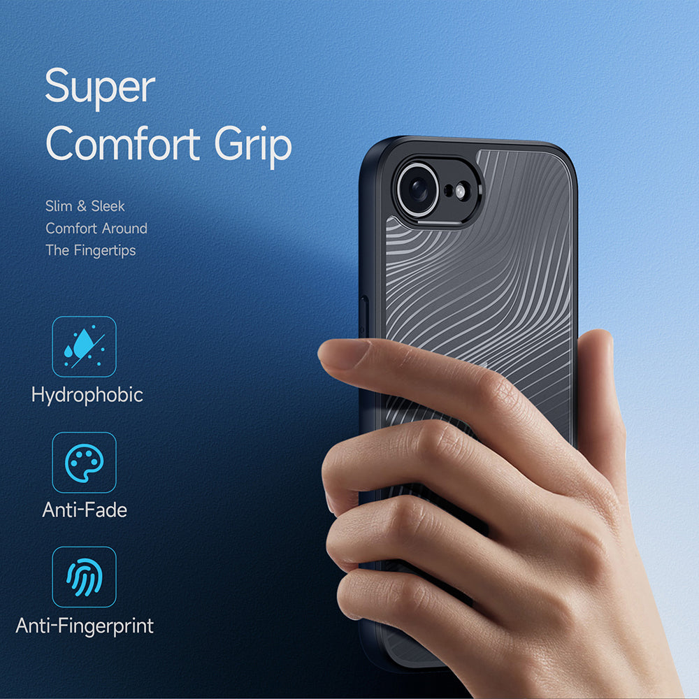 Custodia per Apple iPhone 16e, DUX DUCIS, Aimo, Nera