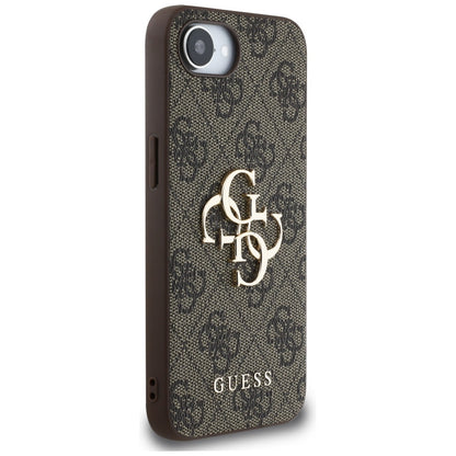 Custodia per Apple iPhone 16e, Guess, 4G Big Logo, Nera