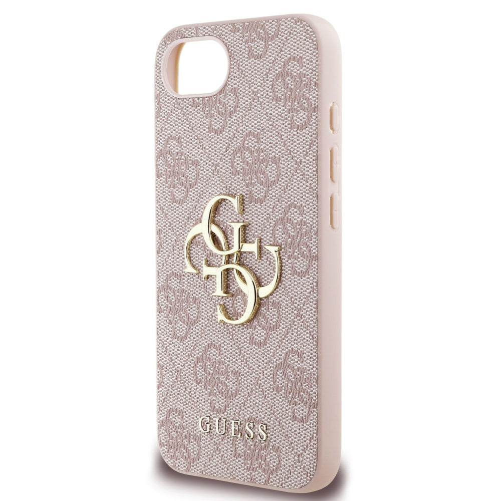 Custodia per Apple iPhone 16e, Guess, 4G Big Logo, Rosa