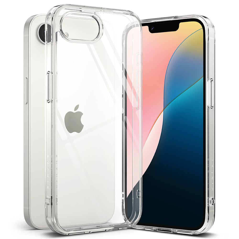 Custodia per Apple iPhone 17e / 16e, Ringke, Fusion, Trasparente