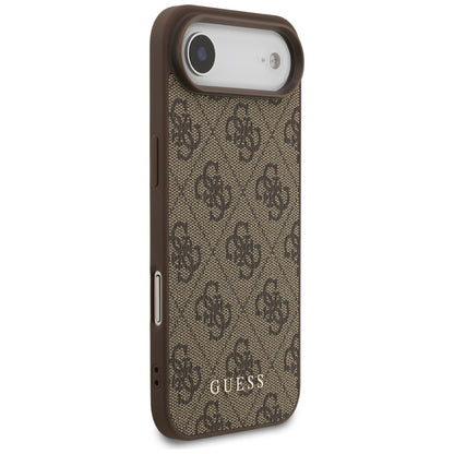 Custodia per Apple iPhone 17 Air, Guess, 4G Classic, Marrone