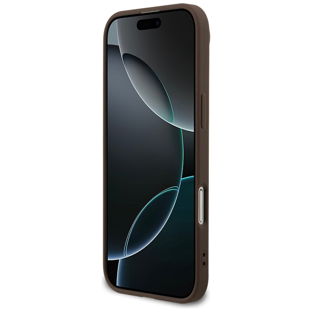 Custodia per Apple iPhone 17 Air, Guess, 4G Classic, Marrone