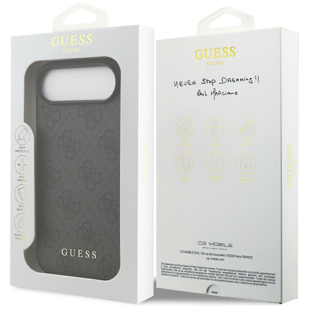 Custodia per Apple iPhone 17 Air, Guess, 4G Classic, Nera
