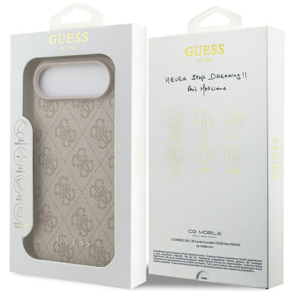 Custodia per Apple iPhone 17 Air, Guess, 4G Classic, Rosa