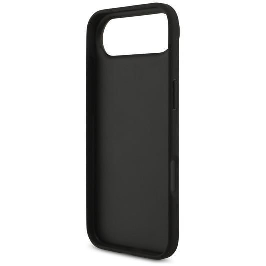 Custodia per Apple iPhone 17 Air, Guess, 4G Grained Big and Classic Logo, Nera