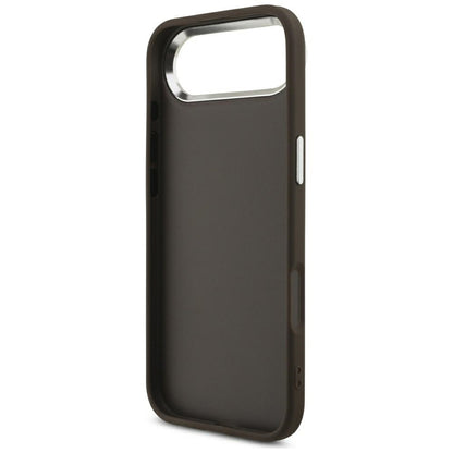 Custodia per Apple iPhone 17 Air, Guess, Big 4G Logo Classic, Marrone Argentato
