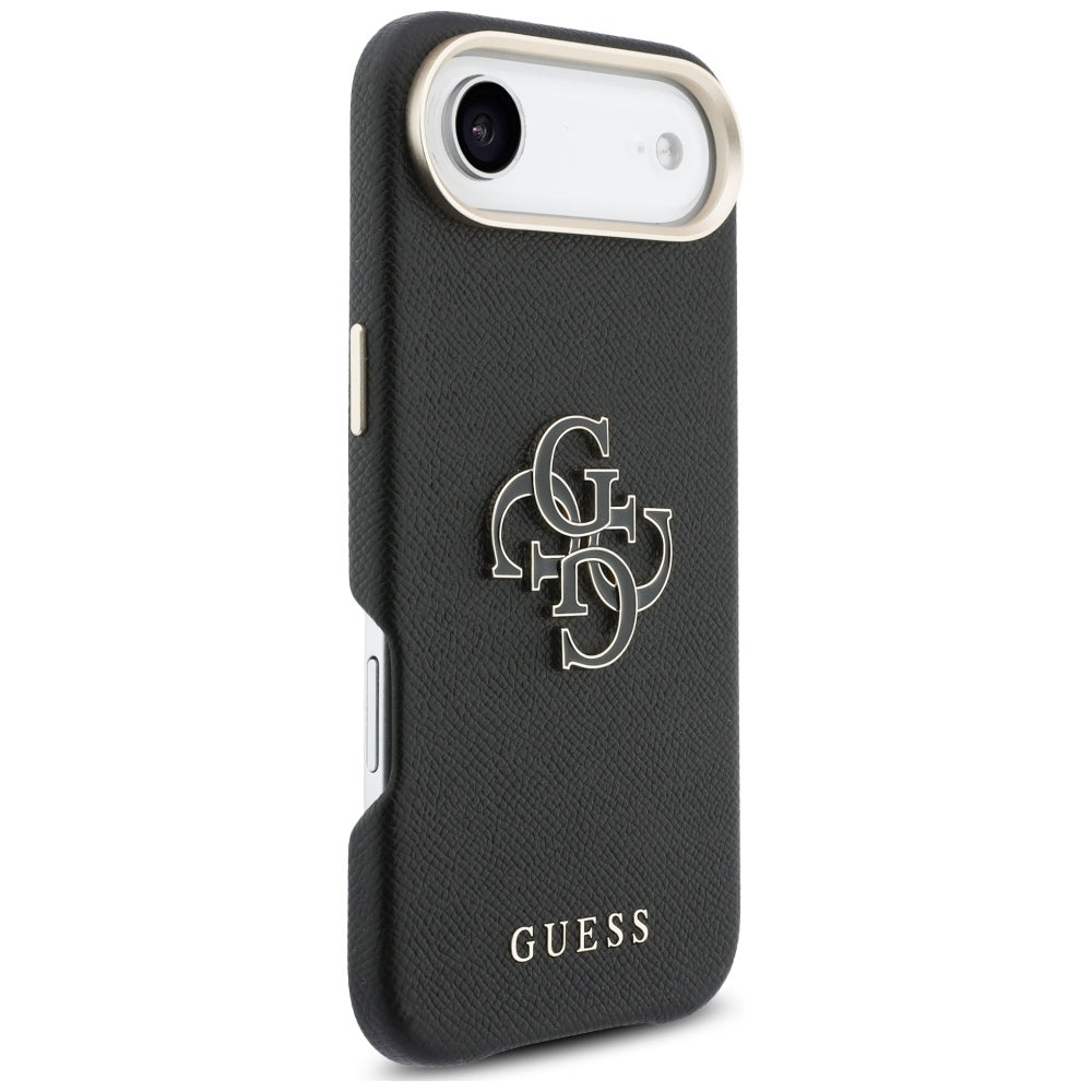 Custodia per Apple iPhone 17 Air, Guess, Resin Logo, Nera