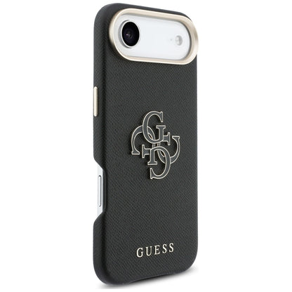 Custodia per Apple iPhone 17 Air, Guess, Resin Logo, Nera