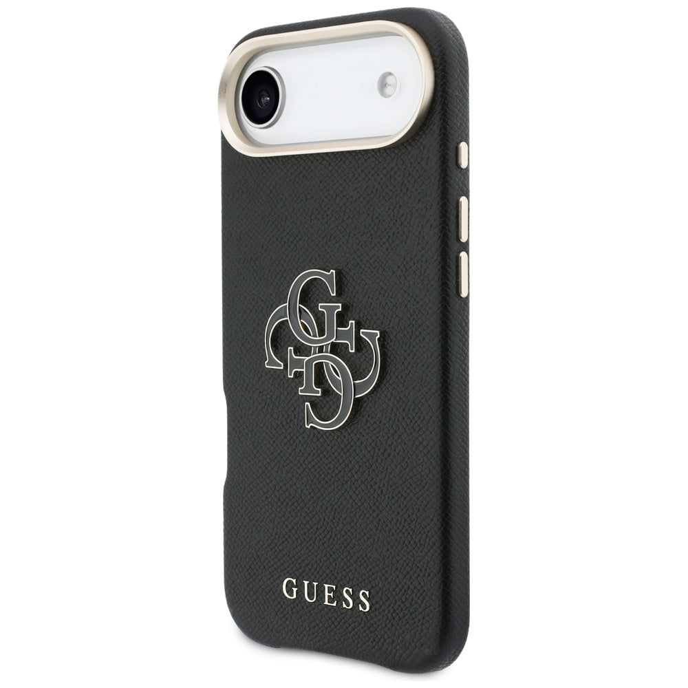 Custodia per Apple iPhone 17 Air, Guess, Resin Logo, Nera