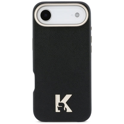 Custodia per Apple iPhone 17 Air, Karl Lagerfeld, Karl Head Logo, Nera