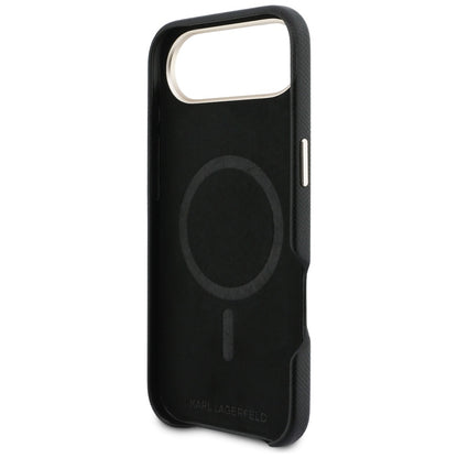 Custodia per Apple iPhone 17 Air, Karl Lagerfeld, Karl Head Logo, Nera