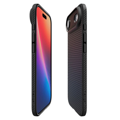 Custodia per Apple iPhone 17 Air, Spigen, Liquid Air, Nera Opaca