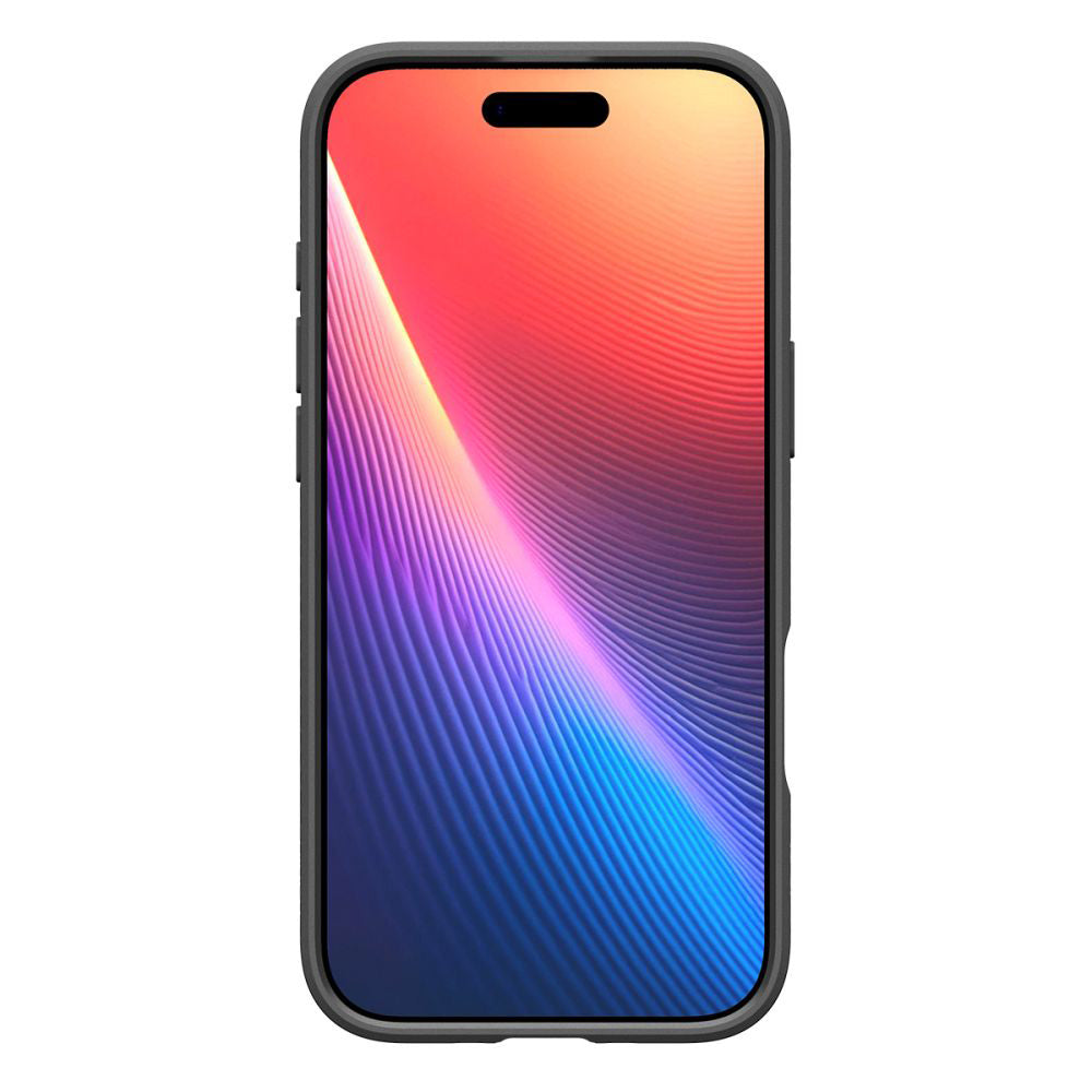 Custodia per Apple iPhone 17 Air, Spigen, Liquid Air, Nera Opaca