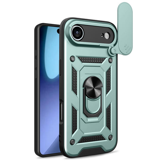 Custodia per Apple iPhone 17 Air, Techsuit, CamShield, Verde