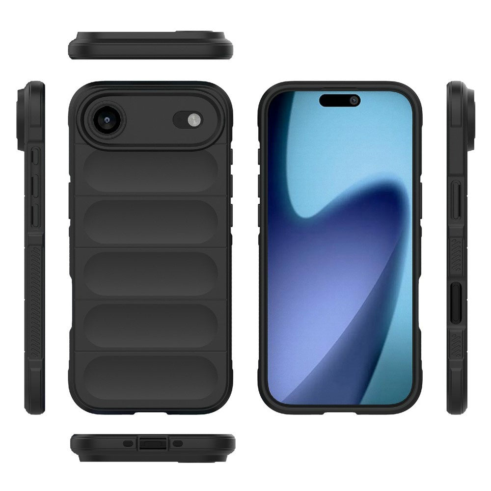 Custodia per Apple iPhone 17 Air, Techsuit, Magic Shield, Nera