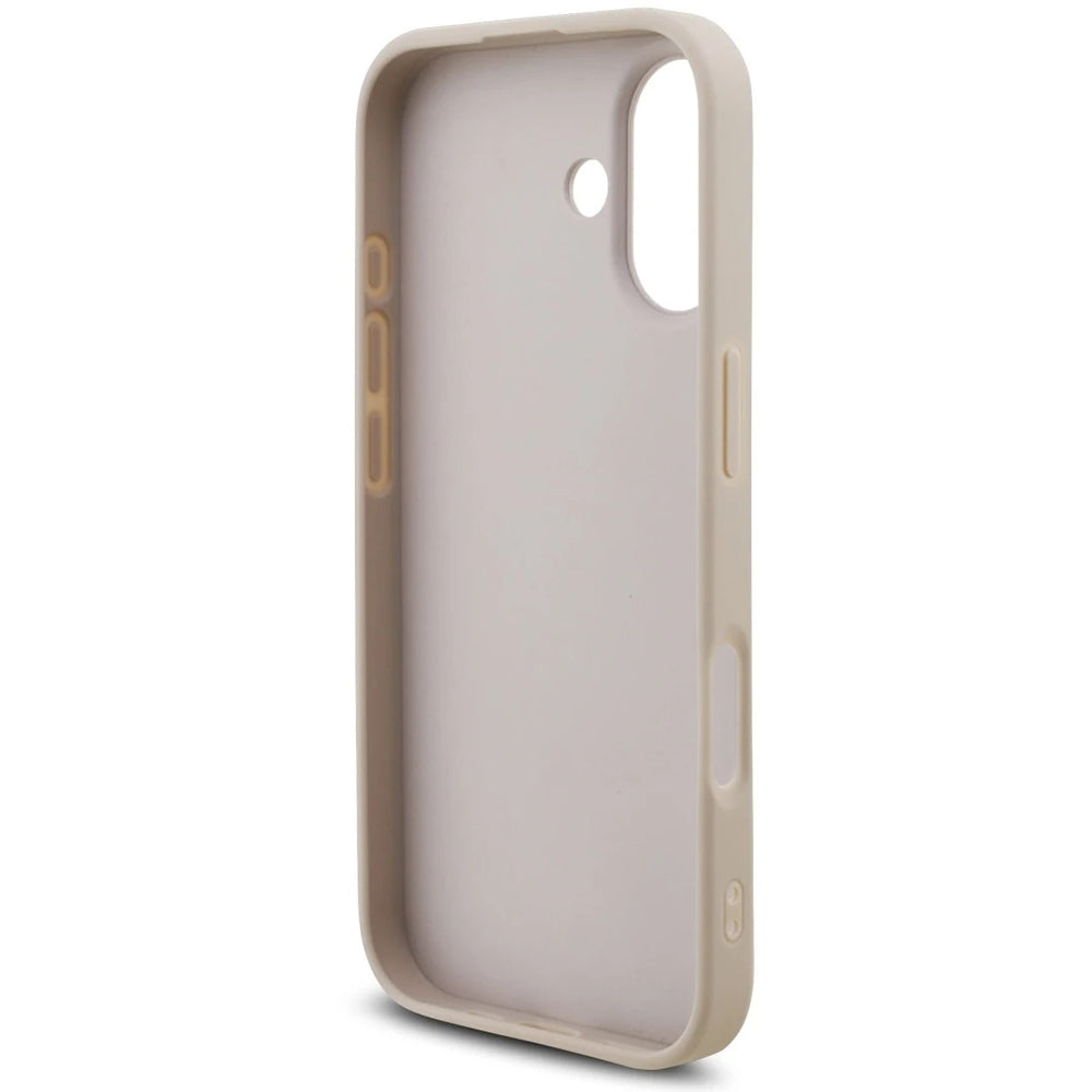 Custodia per Apple iPhone 17, Guess, 4G Classic Logo con Cinturino, Rosa