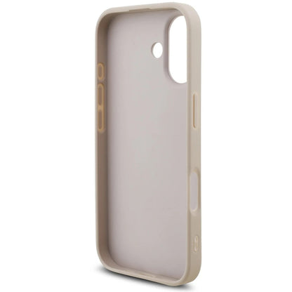 Custodia per Apple iPhone 17, Guess, 4G Classic Logo con Cinturino, Rosa