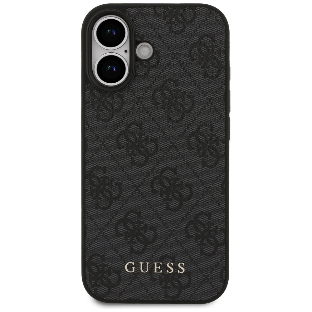 Custodia per Apple iPhone 17, Guess, 4G Classic, Nera