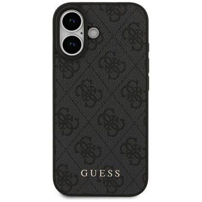 Custodia per Apple iPhone 17, Guess, 4G Classic, Nera