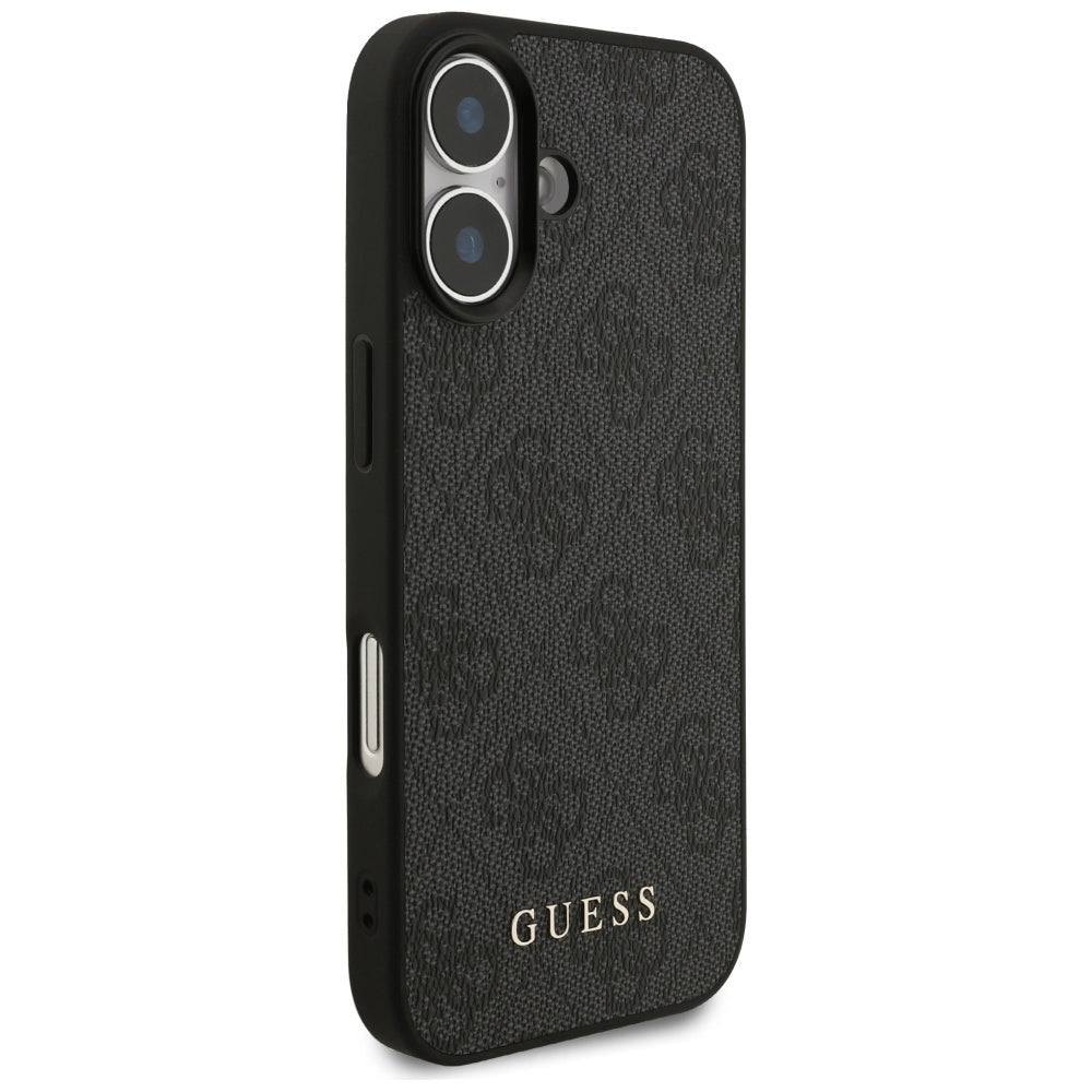 Custodia per Apple iPhone 17, Guess, 4G Classic, Nera