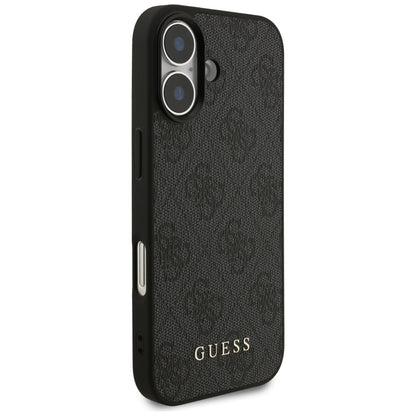 Custodia per Apple iPhone 17, Guess, 4G Classic, Nera