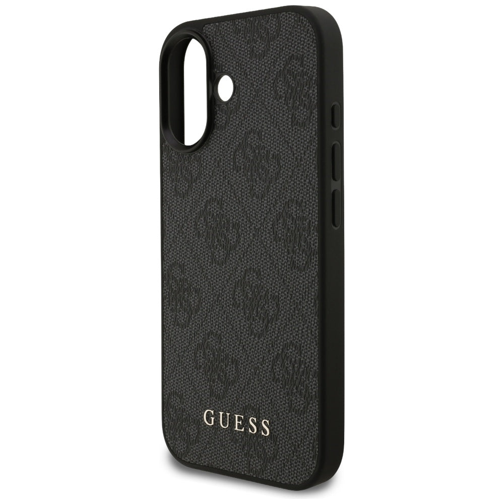 Custodia per Apple iPhone 17, Guess, 4G Classic, Nera
