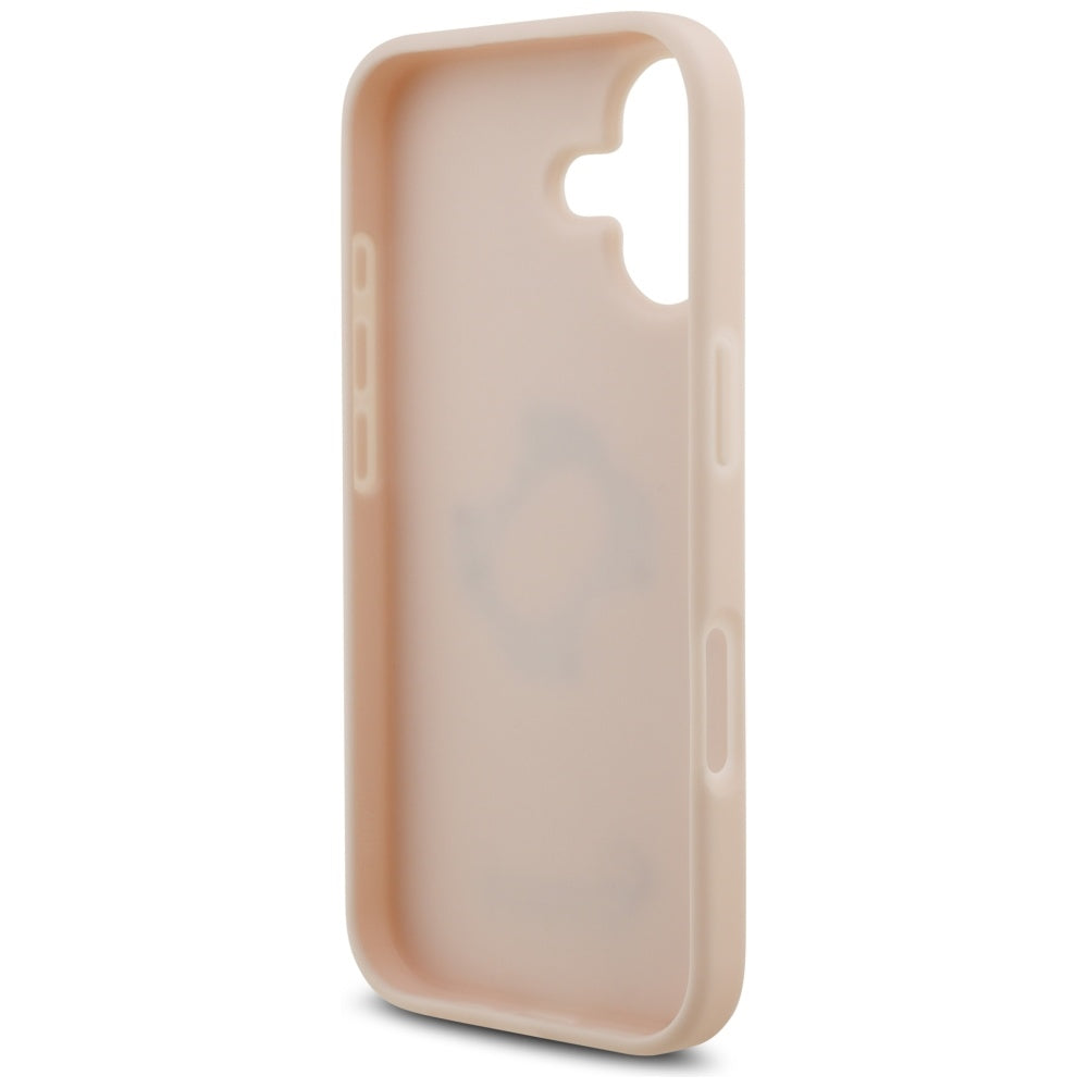 Custodia per Apple iPhone 17, Guess, 4G Grained Big and Classic Logo, Rosa