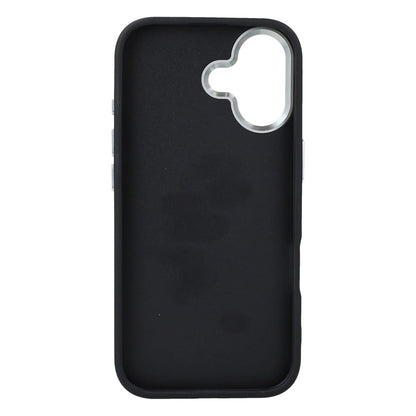 Custodia per Apple iPhone 17, Guess, Big 4G Logo Classic, Nera Argentata
