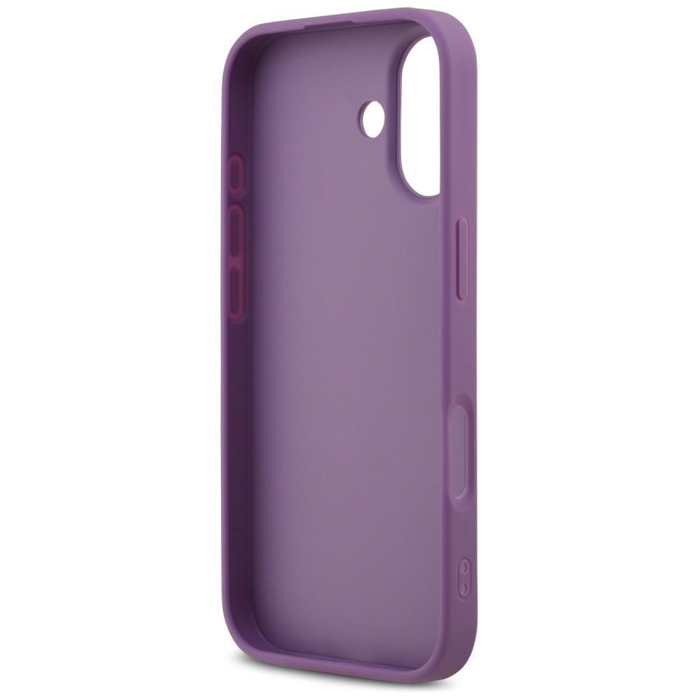 Custodia per Apple iPhone 17, Guess, Fixed Glitter Big 4G, Viola