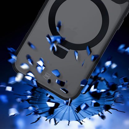 Custodia per Apple iPhone 17 Pro, 3MK, Smoke MagStand, Nera