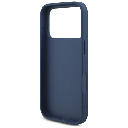 Custodia per Apple iPhone 17 Pro, Guess, 4G Big Logo, Blu