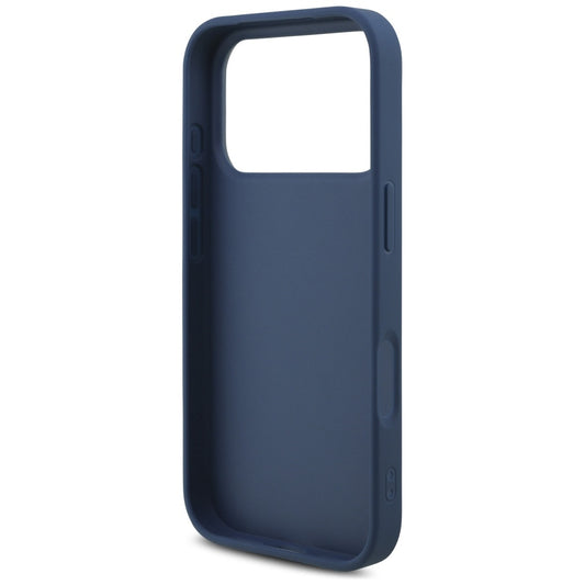 Custodia per Apple iPhone 17 Pro, Guess, 4G Big Logo, Blu