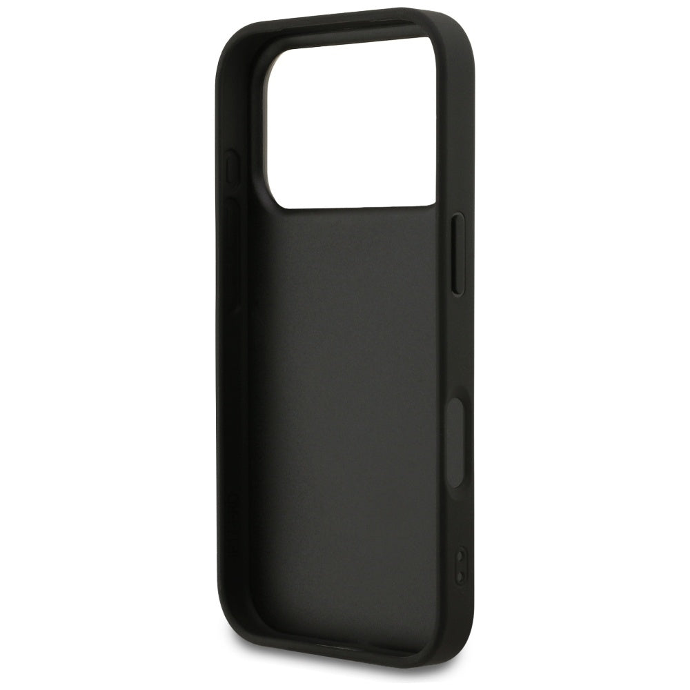 Custodia per Apple iPhone 17 Pro, Guess, 4G Classic, Nera