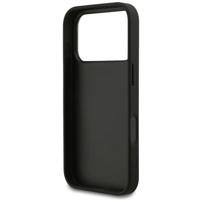 Custodia per Apple iPhone 17 Pro, Guess, 4G Classic, Nera