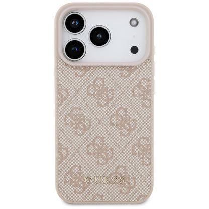Custodia per Apple iPhone 17 Pro, Guess, 4G Classic, Rosa