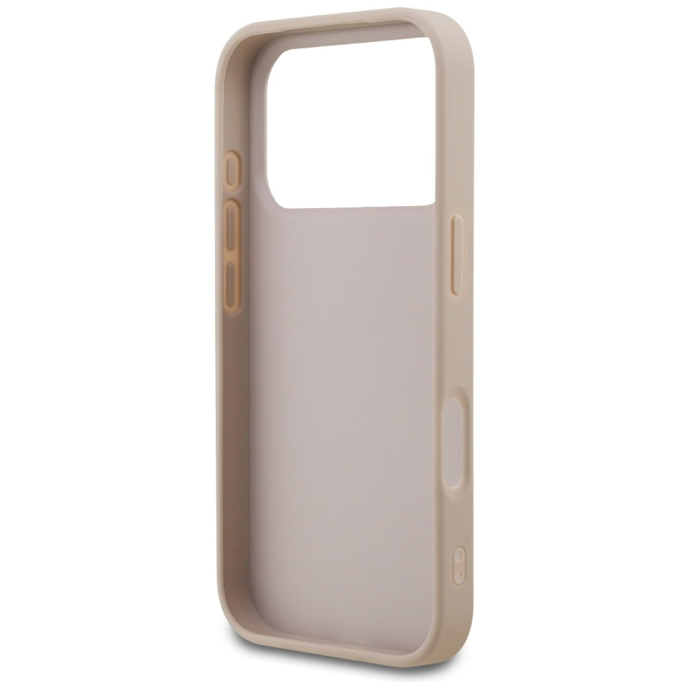 Custodia per Apple iPhone 17 Pro, Guess, 4G Classic, Rosa