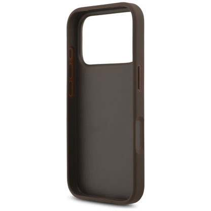 Custodia per Apple iPhone 17 Pro Max, Guess, 4G Big Logo, Marrone