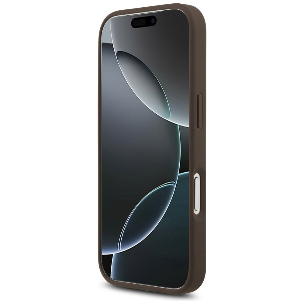 Custodia per Apple iPhone 17 Pro Max, Guess, 4G Big Logo, Marrone