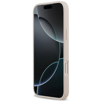 Custodia per Apple iPhone 17 Pro Max, Guess, 4G Double Card Triangle, Rosa