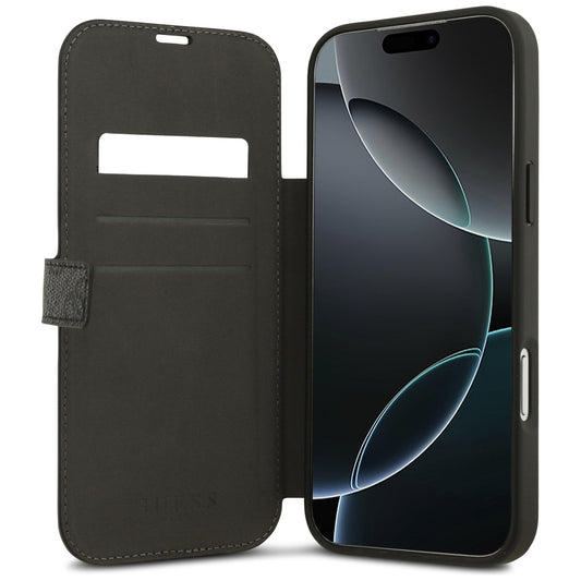 Custodia per Apple iPhone 17 Pro Max, Guess, 4G Metal Logo, Nera