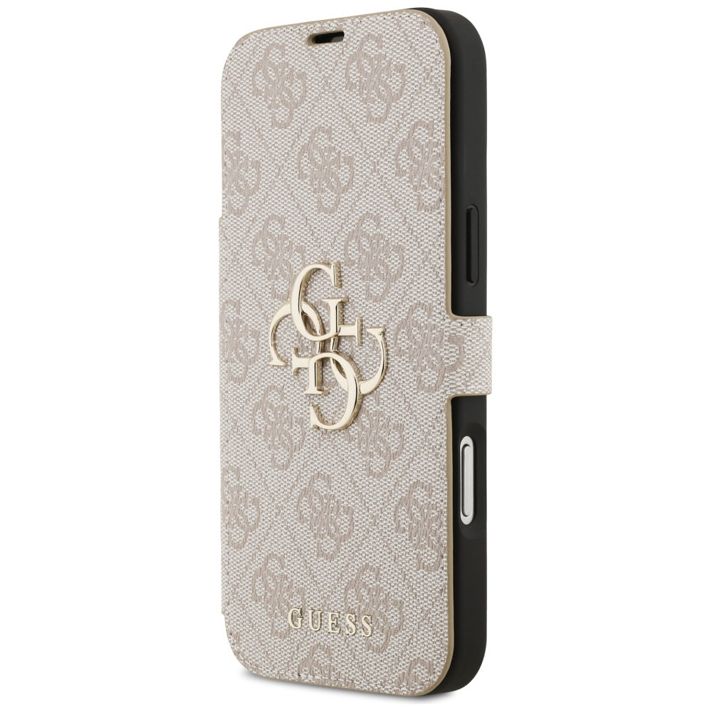 Custodia per Apple iPhone 17 Pro Max, Guess, 4G Metal Logo, Rosa
