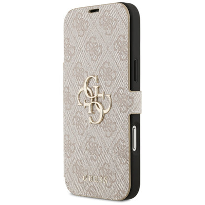 Custodia per Apple iPhone 17 Pro Max, Guess, 4G Metal Logo, Rosa