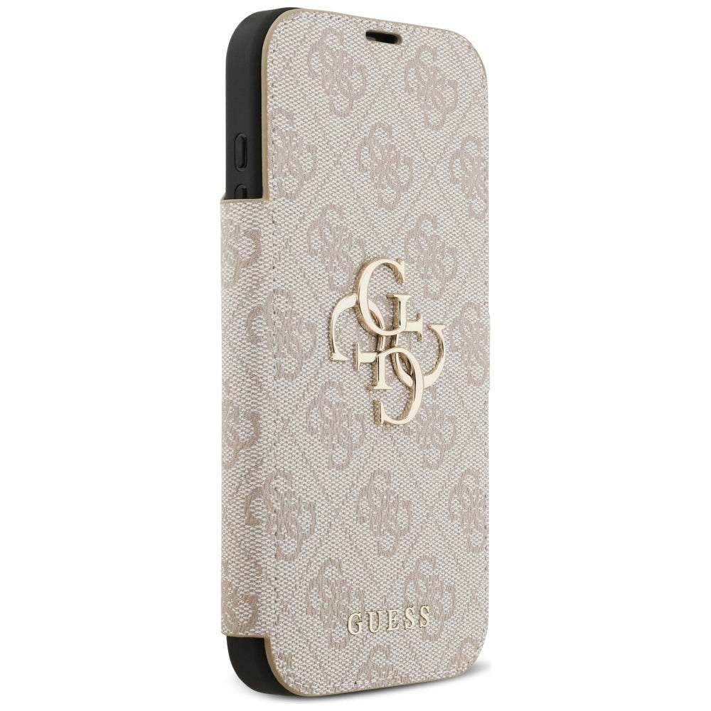 Custodia per Apple iPhone 17 Pro Max, Guess, 4G Metal Logo, Rosa