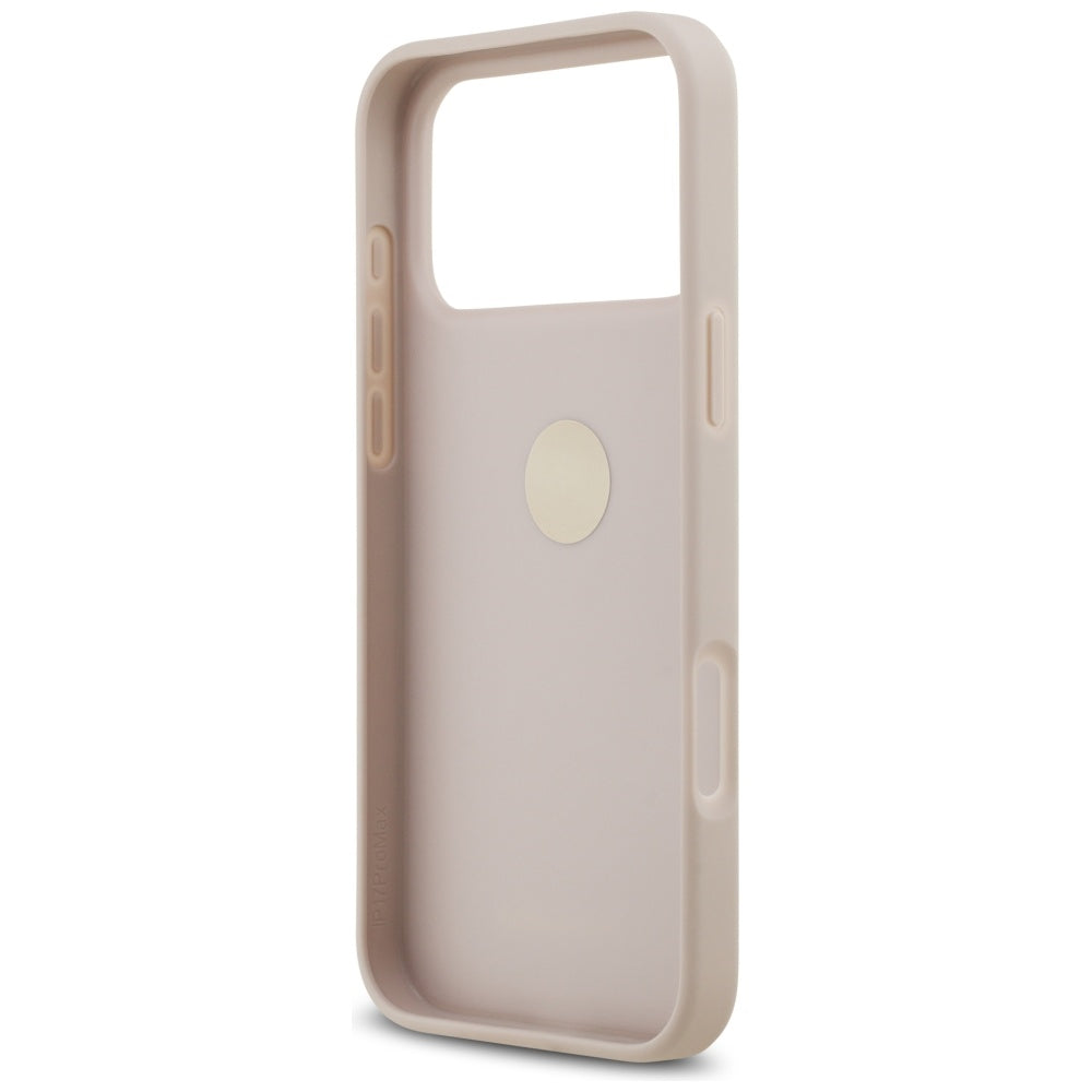 Custodia per Apple iPhone 17 Pro Max, Guess, 4G Ring Stand, Marrone