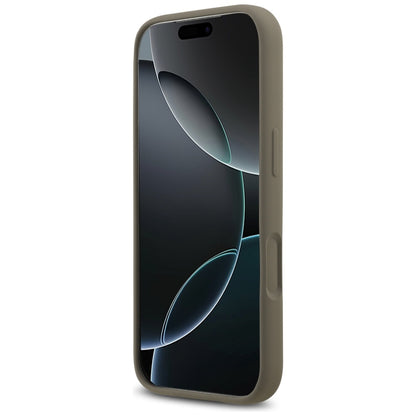 Custodia per Apple iPhone 17 Pro Max, Guess, Big 4G Script, Marrone